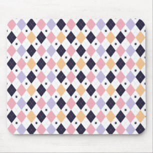 Alfombrilla De Ratón Rosa morado de diamante con araña