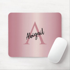 Alfombrilla De Ratón Rosa Oro Personalizado 