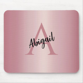 Alfombrilla De Ratón Rosa Oro Personalizado 