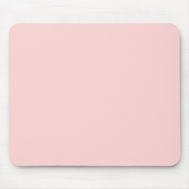 Alfombrilla De Ratón Rosa Pálido (Frente)