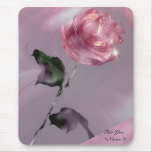 Alfombrilla de ratón rosa para ti