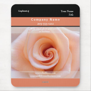 Alfombrilla De Ratón Rosa promocional de Mousepad Peach - HAMbyWG