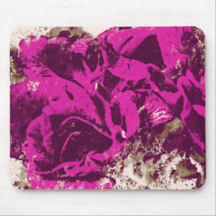 Alfombrilla De Ratón Rosa púrpura Mousepad