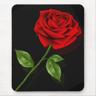 Alfombrilla De Ratón Rosa Roja 2 Mousepad