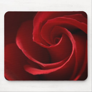 Alfombrilla De Ratón Rosa roja de la PAD del MOUSE