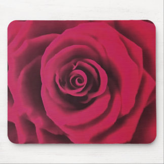 Alfombrilla De Ratón Rosa Roja grande