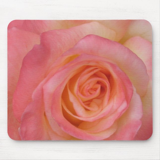 Alfombrilla De Ratón Rosa rojo Mousepad (Frente)