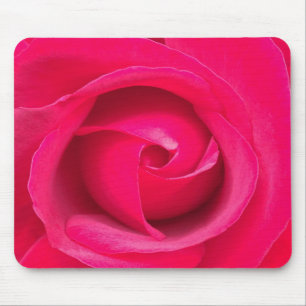 Alfombrilla De Ratón Rosa Rosa Roja Romántica