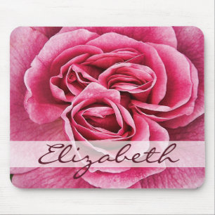 Alfombrilla De Ratón Rosa rosado personalizado