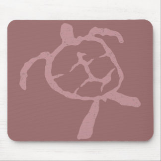 Alfombrilla De Ratón rosa tortuga