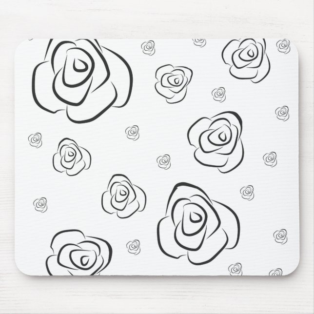 Alfombrilla De Ratón Rosas (Frente)