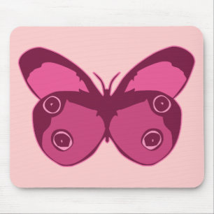 Alfombrilla De Ratón Rosas de la mariposa