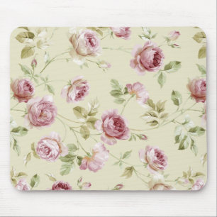 Alfombrilla De Ratón Rosas del vintage