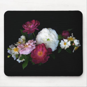 Alfombrilla De Ratón Rosas pasados de moda Mousepad