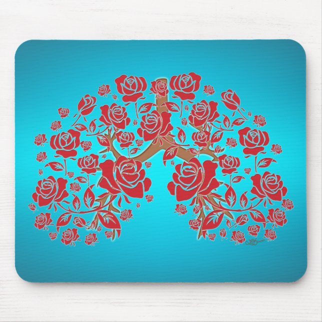 Alfombrilla De Ratón Rosas y esperanza (Frente)