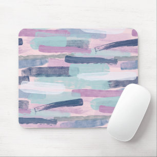 Alfombrilla De Ratón Roscas muertas y moradas en un Mousepad rayado