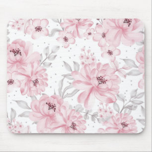 Alfombrilla De Ratón Rose flower pattern