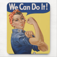 Rosie la Remachadora Patriótica Vintage, ¡Podemos 