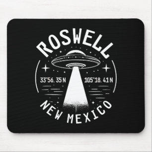 Alfombrilla De Ratón Roswell Nuevo México Alien Ufo Área 51