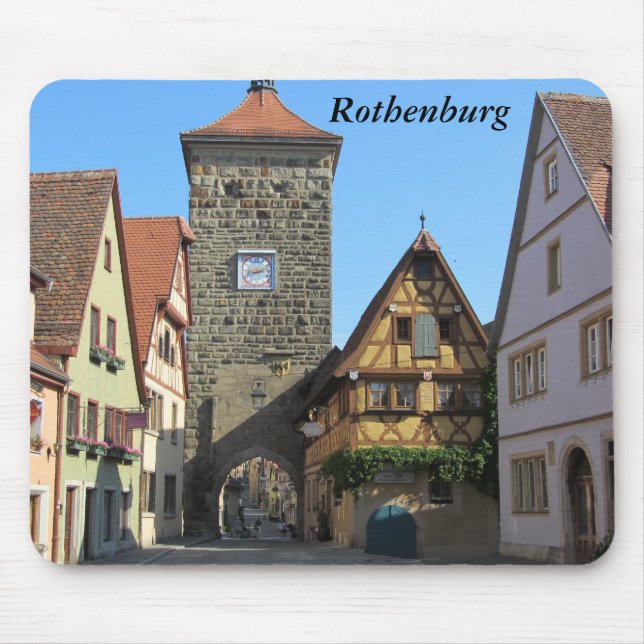 Alfombrilla De Ratón Rothenburg (Alemania) (Frente)