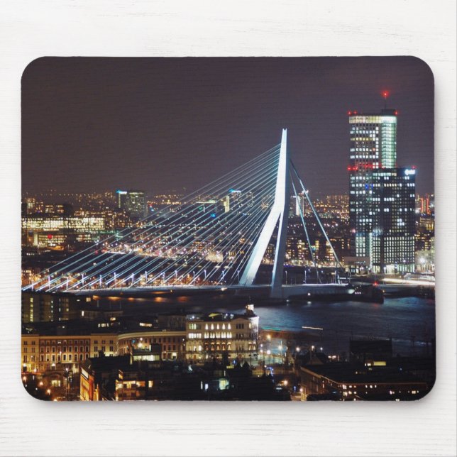 Alfombrilla De Ratón Rotterdam, Países Bajos (Frente)
