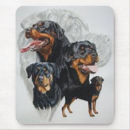 Alfombrilla De Ratón Rottweiler