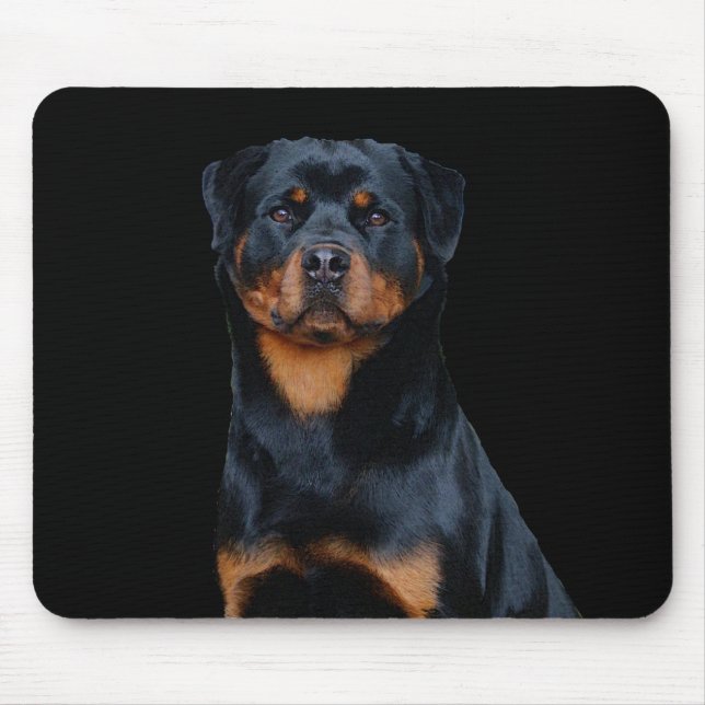 Alfombrilla De Ratón Rottweiler (Frente)