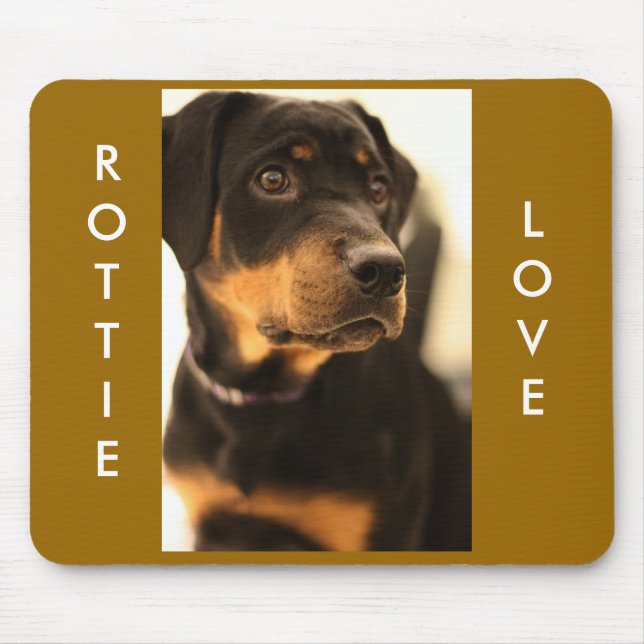 Alfombrilla De Ratón Rottweiler (Frente)