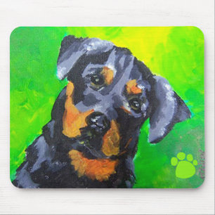 Alfombrilla De Ratón Rottweiler