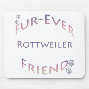 Alfombrilla De Ratón Rottweiler Furever Friend