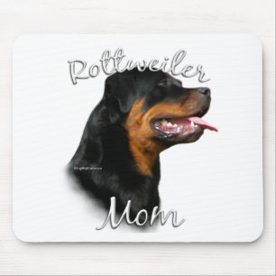 Alfombrilla De Ratón Rottweiler Mom 2