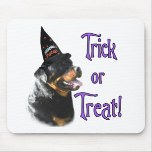 Alfombrilla De Ratón Rottweiler Trick