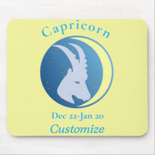 Alfombrilla De Ratón Rótulo de Capricorn Thunder_Cove