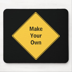Alfombrilla De Ratón Rótulo de carretera- Haga su propio Mousepad