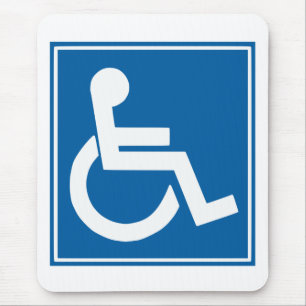 Alfombrilla De Ratón Rótulo de Handicap