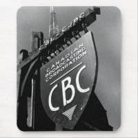 Rótulo de la calle Jarvis de CBC (años 40)