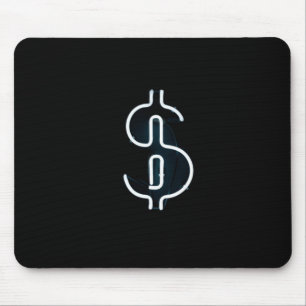 Alfombrilla De Ratón Rótulo Neon Dollar