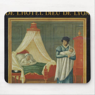 Alfombrilla De Ratón Rótulo que hace publicidad de los servicios de un