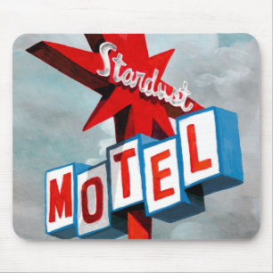 Alfombrilla De Ratón Rótulo Stardust Motel