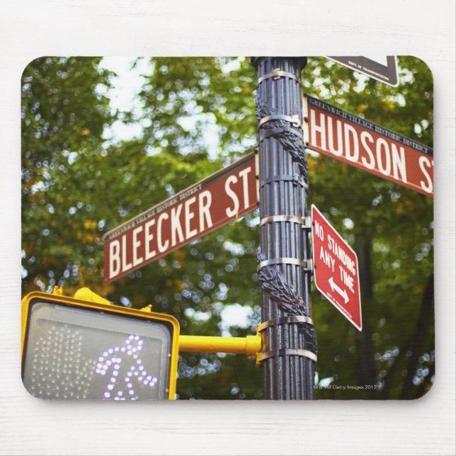 Alfombrilla De Ratón Rótulos callejeros 2 (Frente)