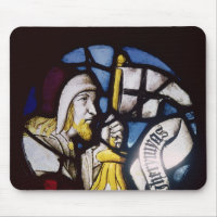 Roundel del profeta Jeremiah, siglo XV