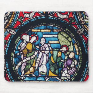 Alfombrilla De Ratón Roundel que representa la parábola de la higuera