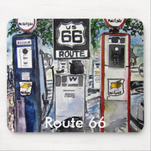 Alfombrilla De Ratón route_66, ruta 66