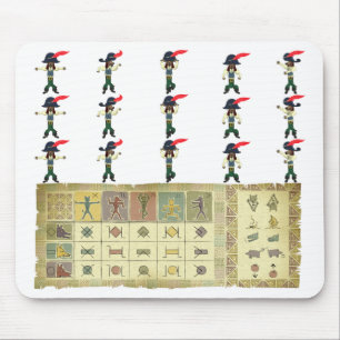 Alfombrilla De Ratón Rover alegre Voodoo Cheatsheet Mousepad