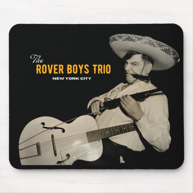 Alfombrilla De Ratón Rover Boys Trio almohadilla para ratón "Wild Man" (Frente)