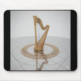 Alfombrilla De Ratón Royal Gold Harp Mousepad