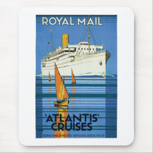 Alfombrilla De Ratón Royal Mail la "Atlántida cruza "