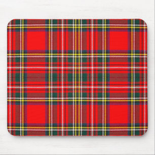 Alfombrilla De Ratón Royal Stewart Clan Tartan Plaid