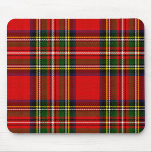 Alfombrilla De Ratón Royal Stewart Clan Tartan Plaid
