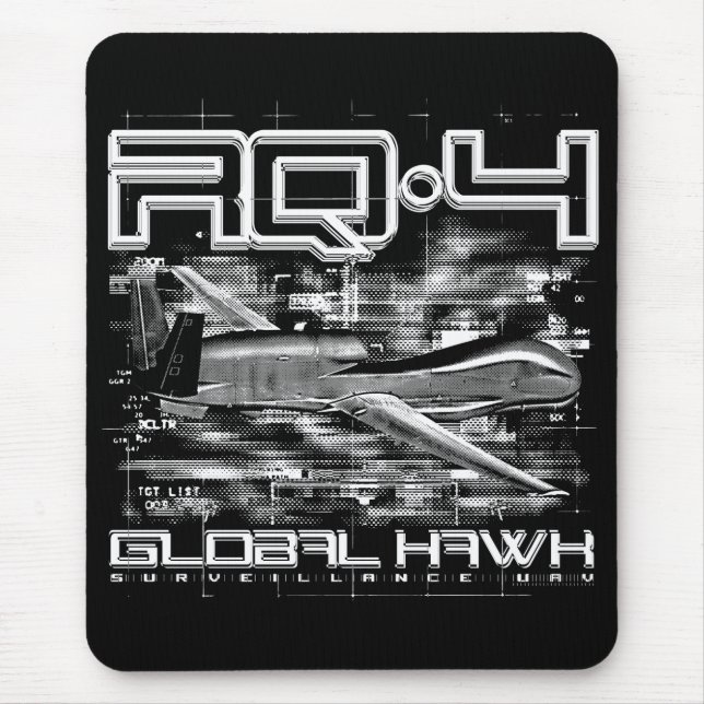 Alfombrilla De Ratón RQ-4 Global Hawk (Frente)